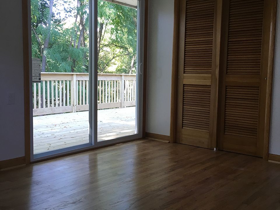 One of two bedrooms