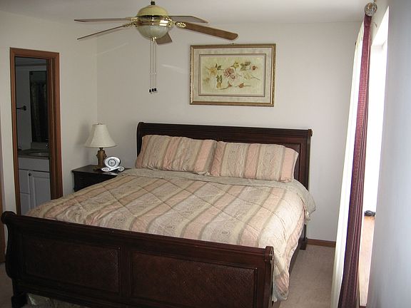 Master Bedroom with walk in closet