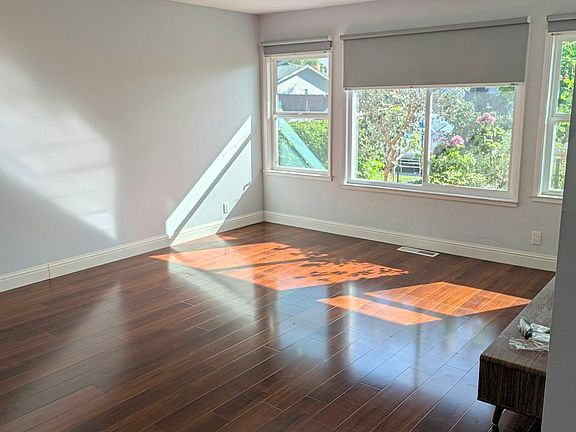 Living Room - Motorized Curtains
