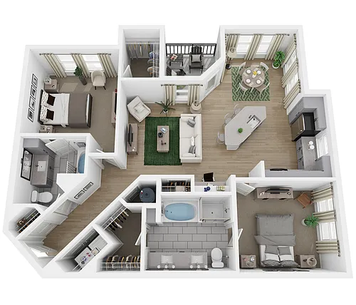 Floor plan B3