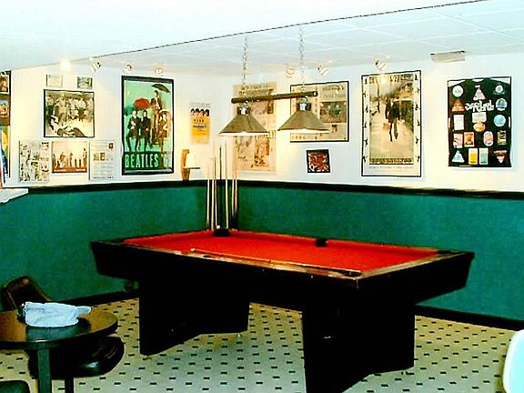 Pool table room