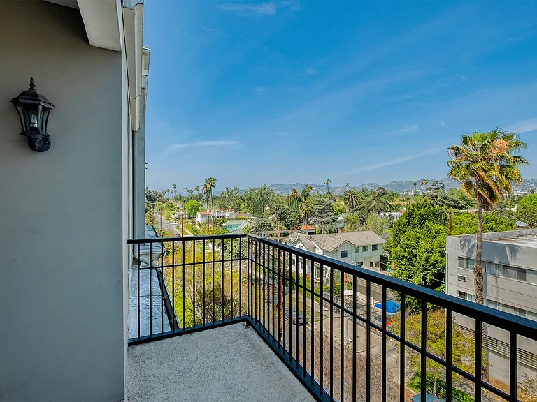 Beautiful private balcony views