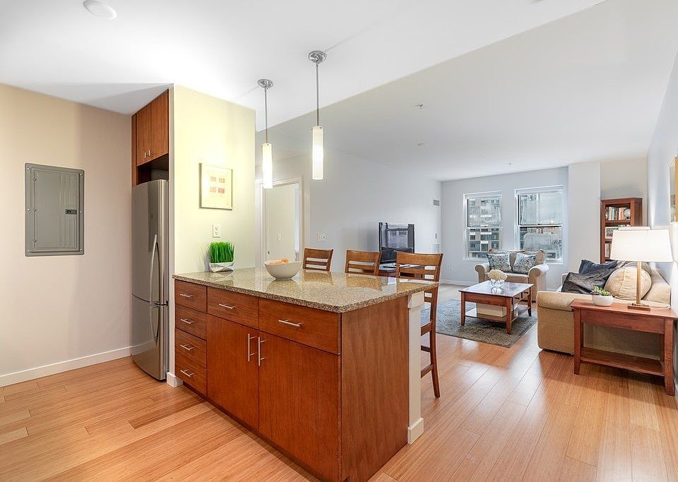 Kitchen & Living Room