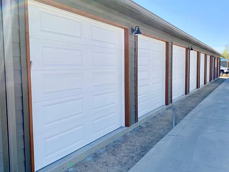 Garage exterior