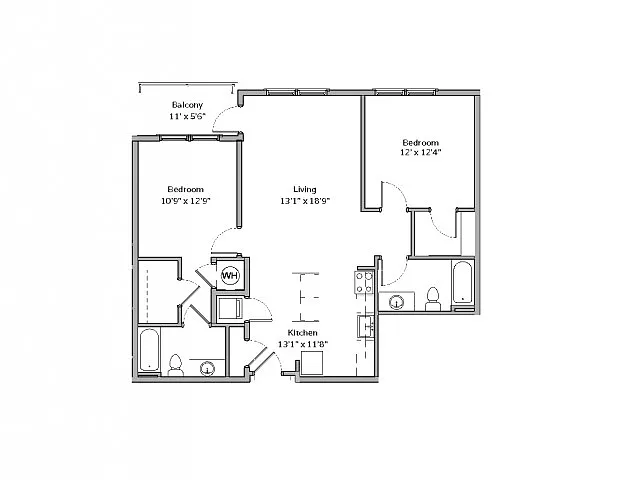 Floor plan B6
