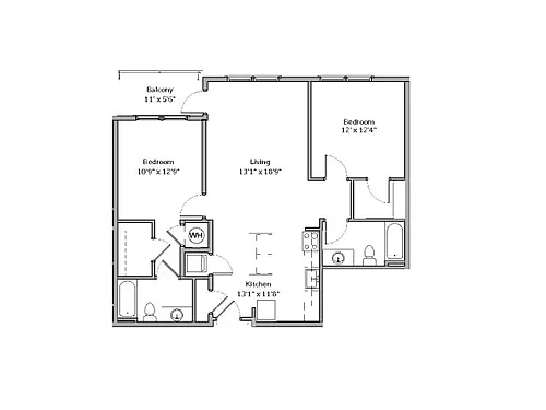 Floor plan B6