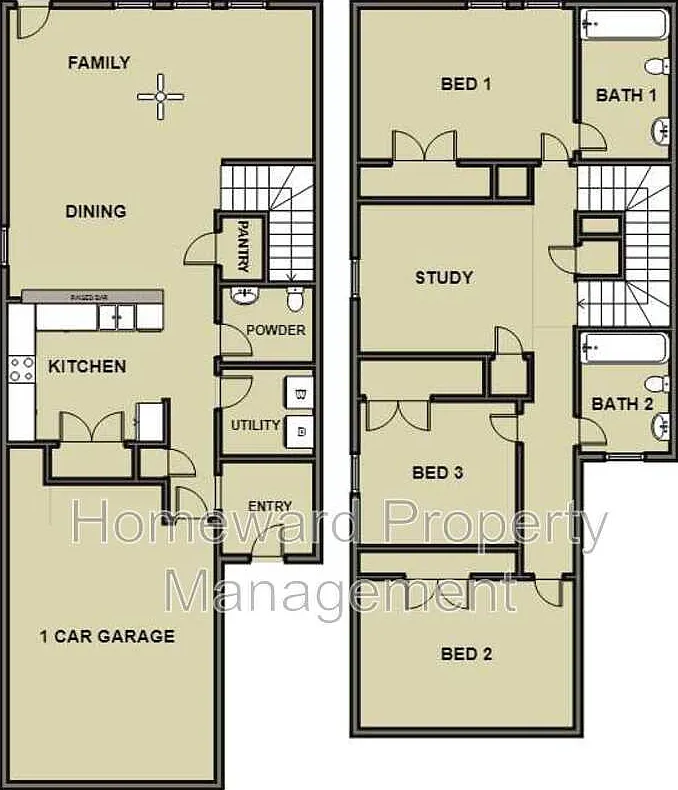 3 bed, 2.5 bath, 1759 sqft, $1,950 — Photo 2