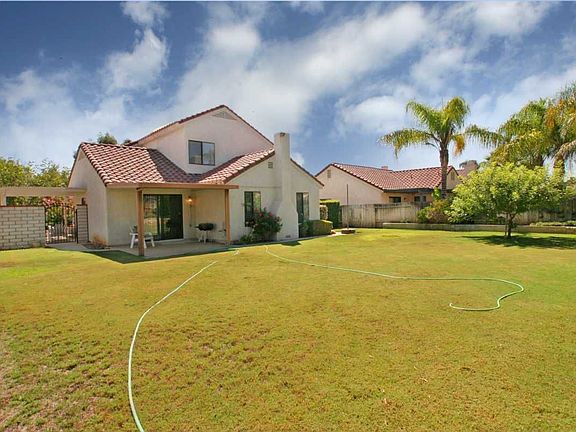 Huge backyard.
