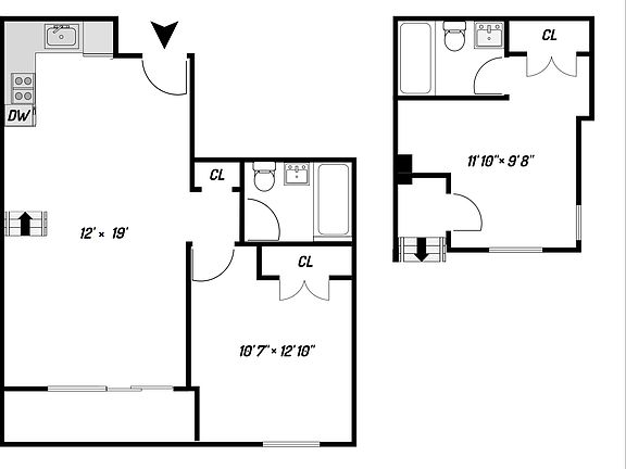 2nd image of 87 Attorney St APT 6B