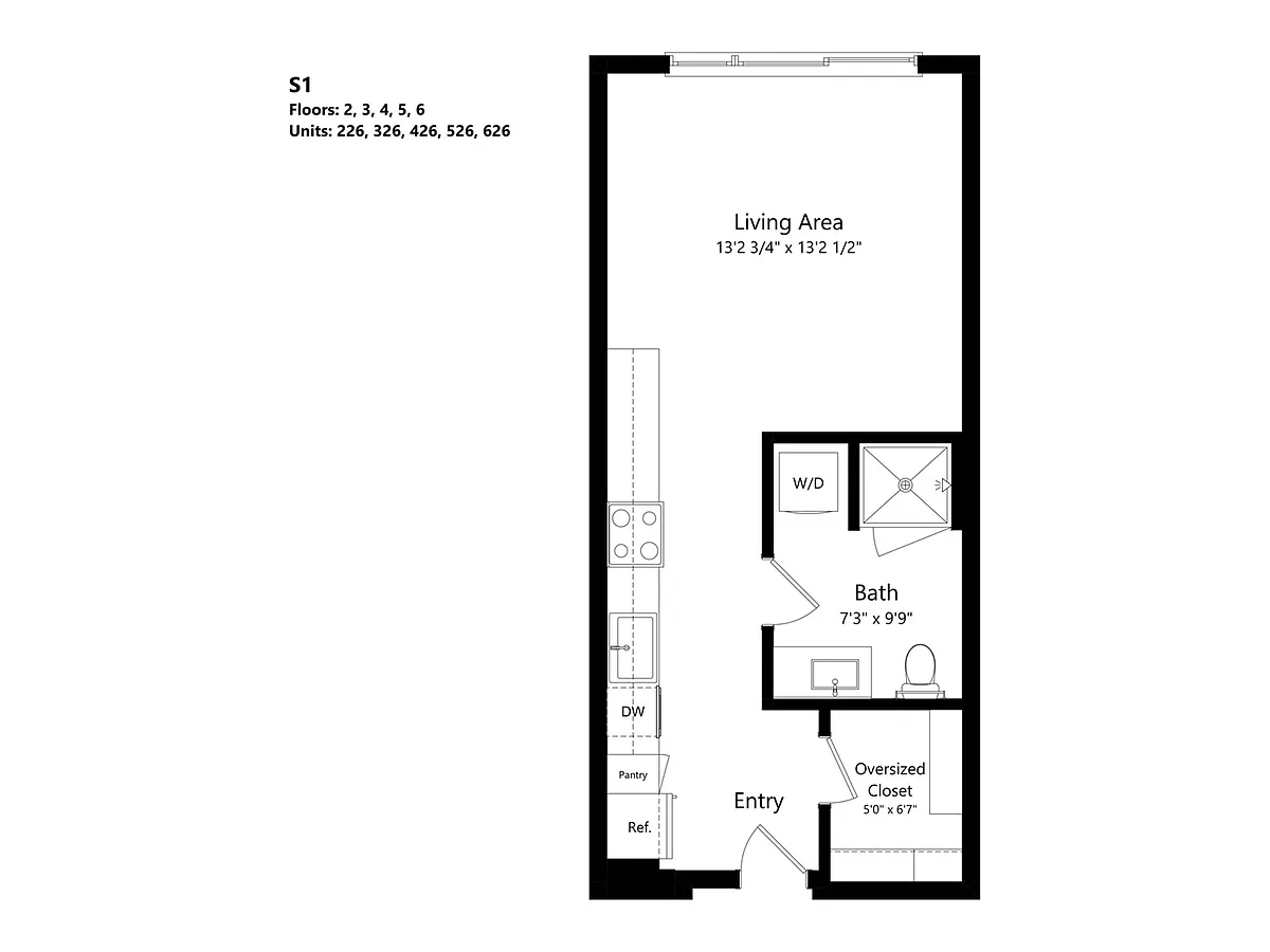 Floor plan S1