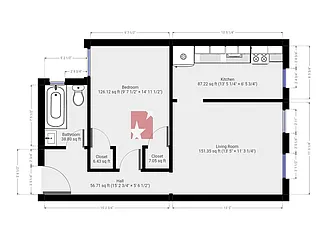 Rented by Astor Realty