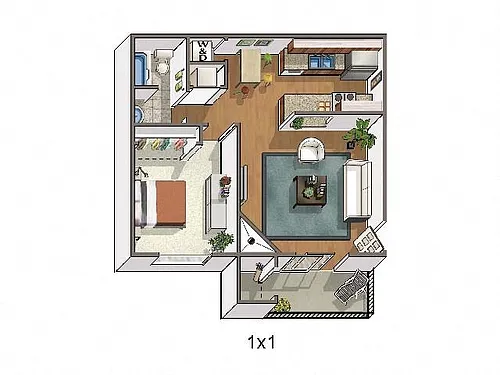 Floor plan Aspen