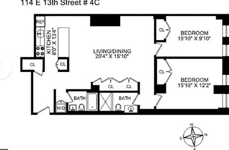2nd image of 114 E 13th St APT 4C