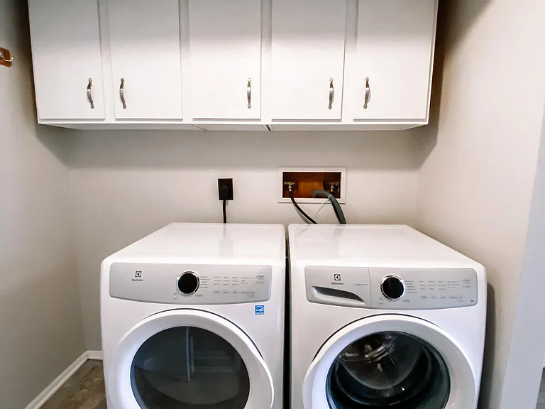 laundry room...washer and dryer provided