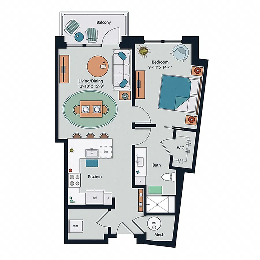 Floor plan A10