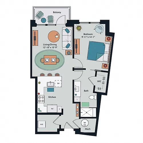 Floor plan A10