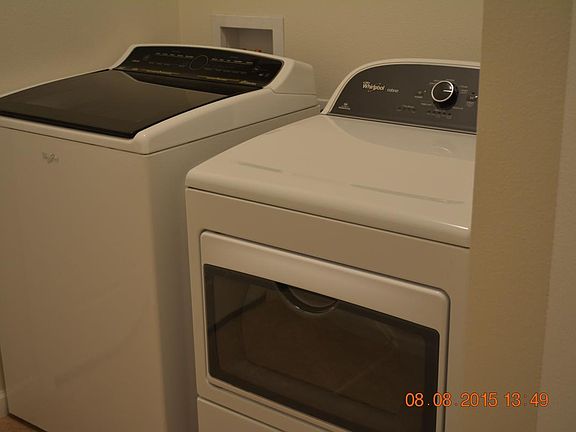 washer and dryer