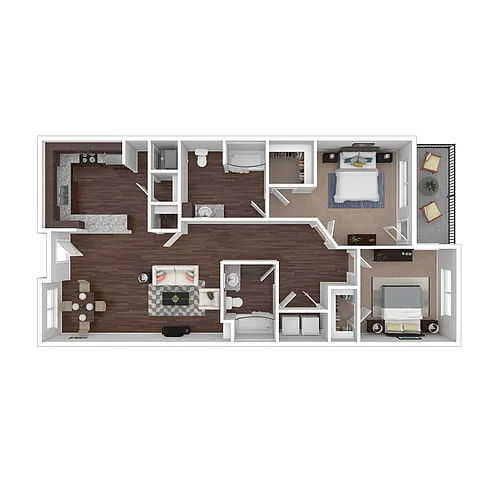 Floor plan 6th Street