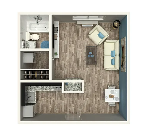 Floor plan The City
