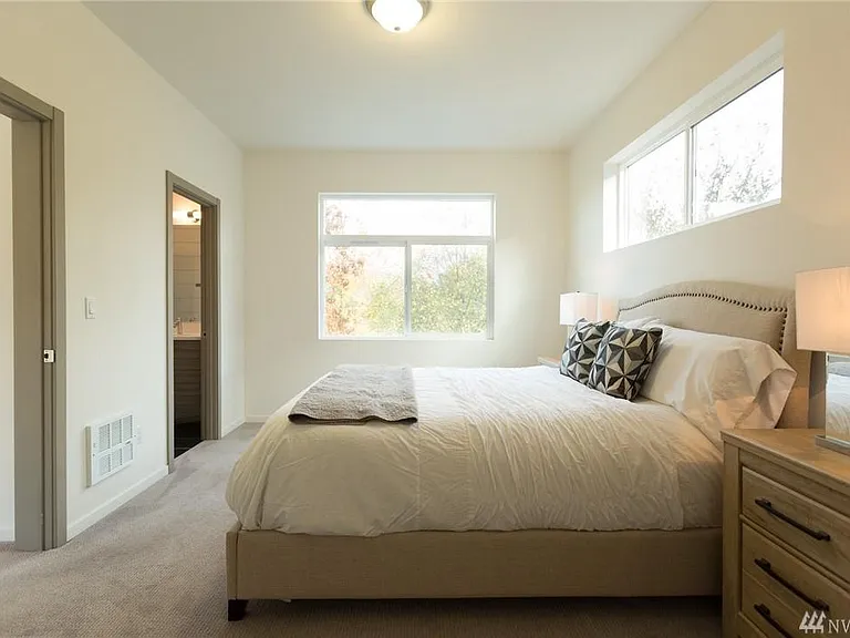 Spacious bedroom #2 with walk in closet