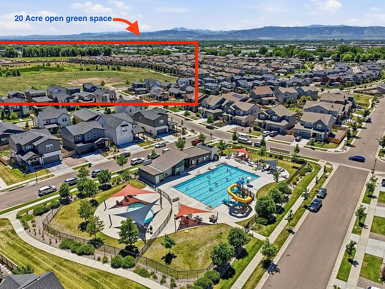 Open nature space that is great for walks, biking, playing lawn games etc