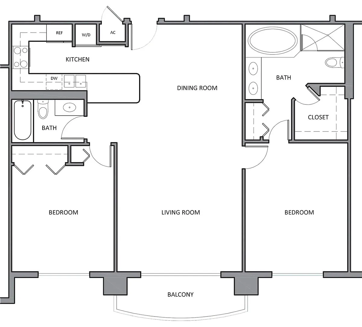 Floor plan 2A