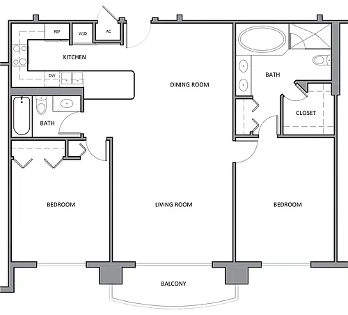 Floor plan 2A