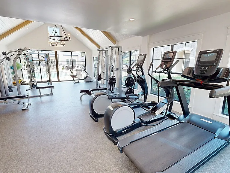 Enjoy our 24-hour fitness center