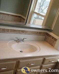 vanity, 2nd flr hall bath