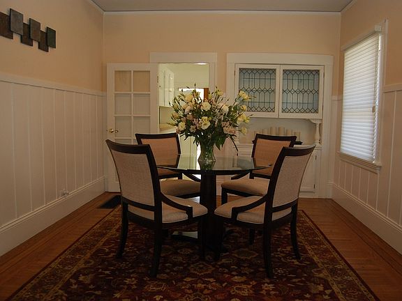 Intimate dining room.