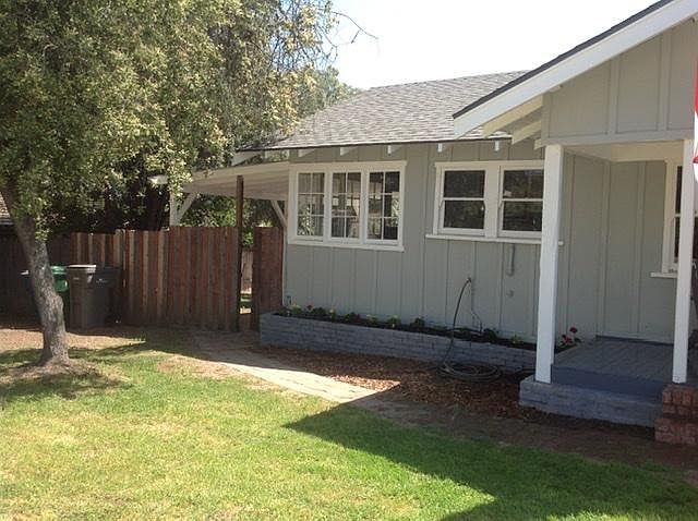 View of Front side of house leading into Boeckh Garden