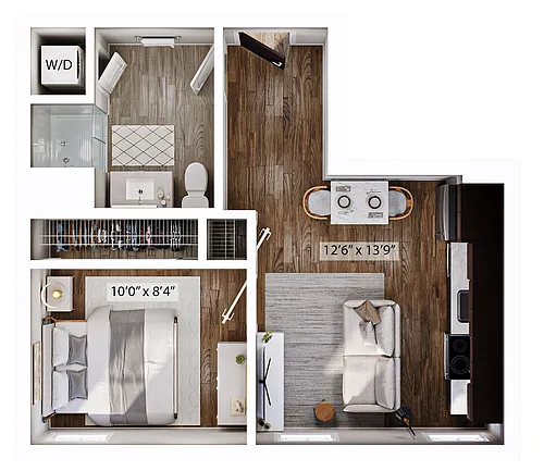 Floor plan 1M