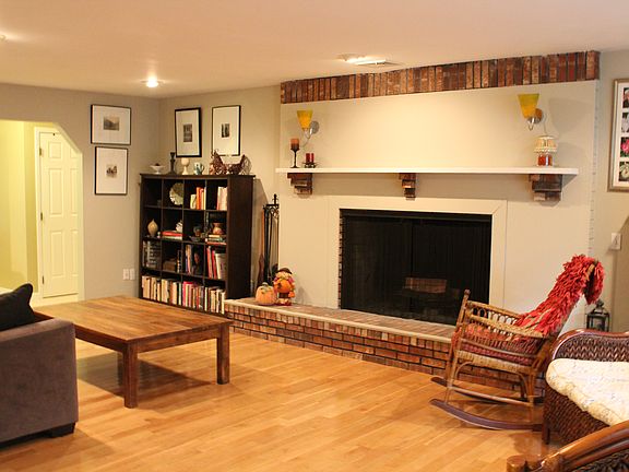 Gleaming hardwood floors.