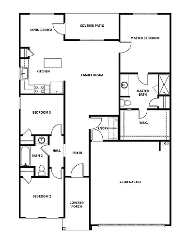 Floor plan Blanco