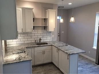 Granite Counter, SS Appliances