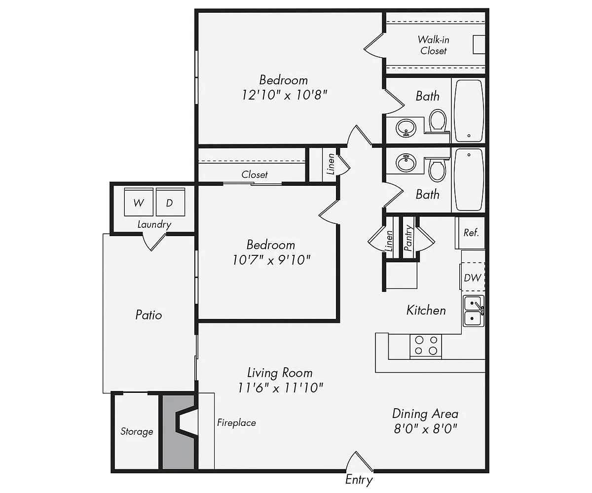 Floor plan 996