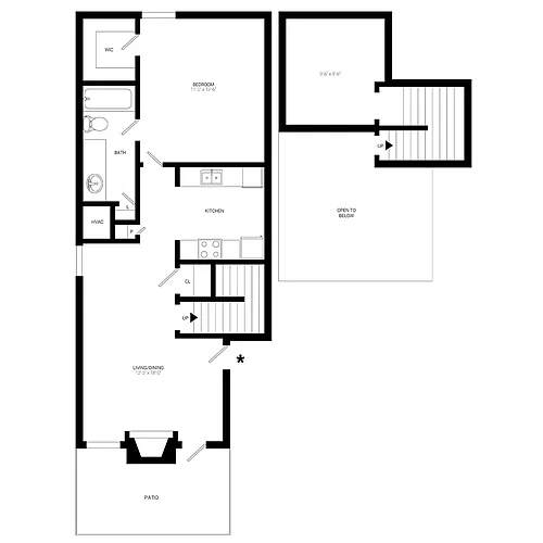 Floor plan Caroline
