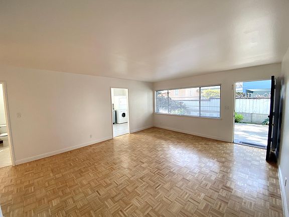 View of living room looking towards garden