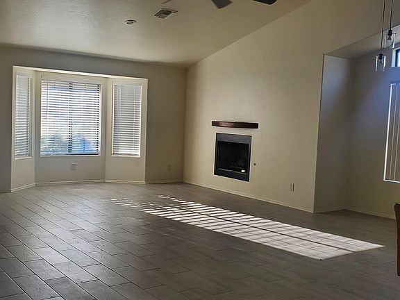 Living/great room with gas fireplace