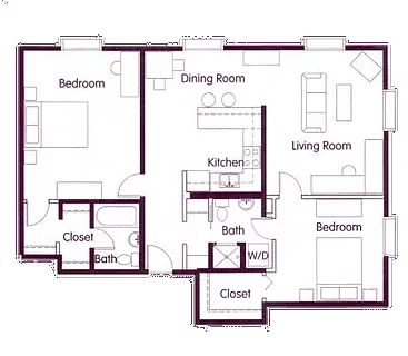 Floor plan The Woodstock
