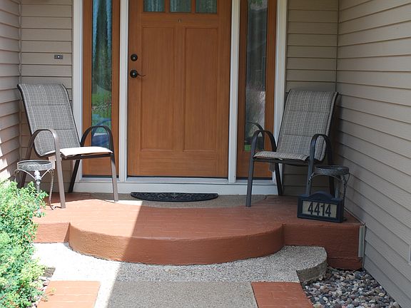 Custom Stamped Entrance