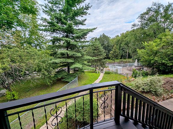 Peaceful views of Minnehaha Creek right from your private balcony.