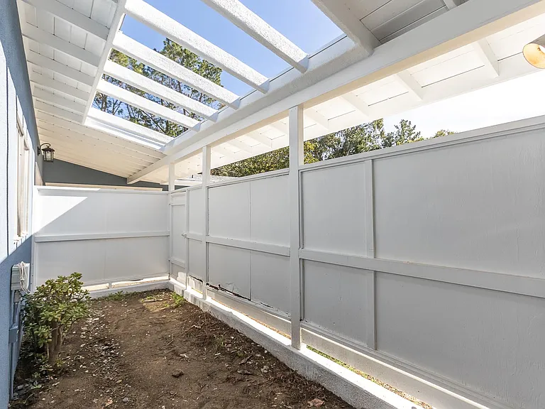 Veranda off of master bedroom