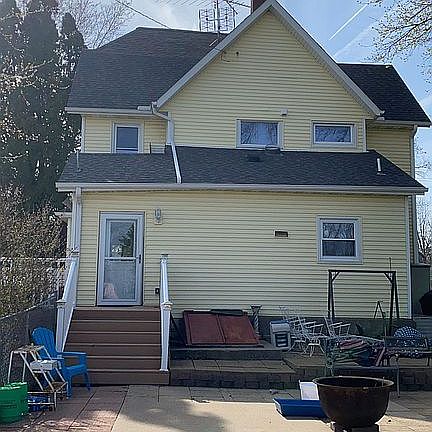 back patio and back entrance