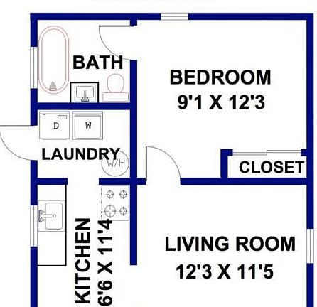 2nd image of 331 S Madison Ave APT B