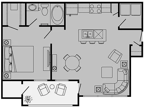 Floor plan A