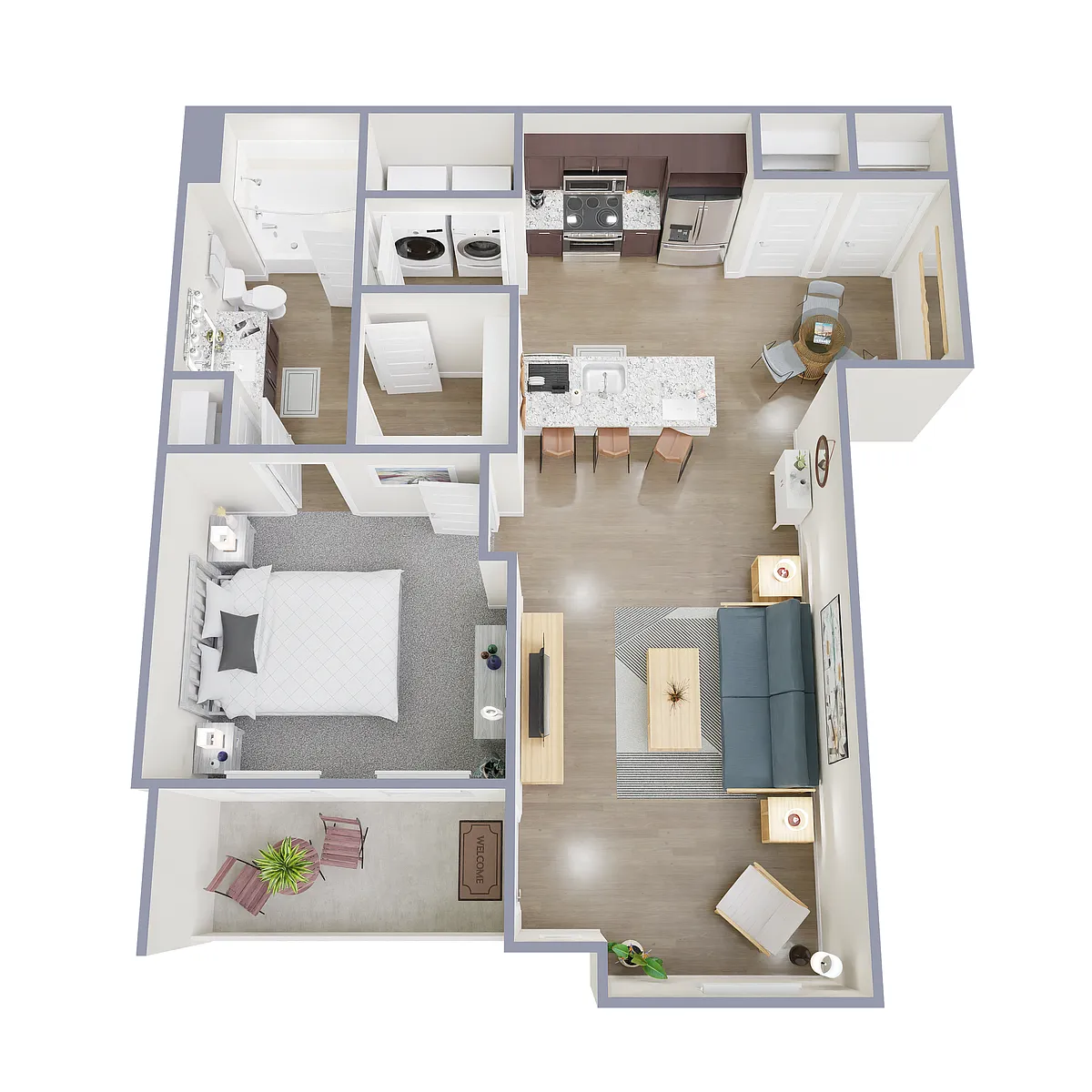 Floor plan A2.P6