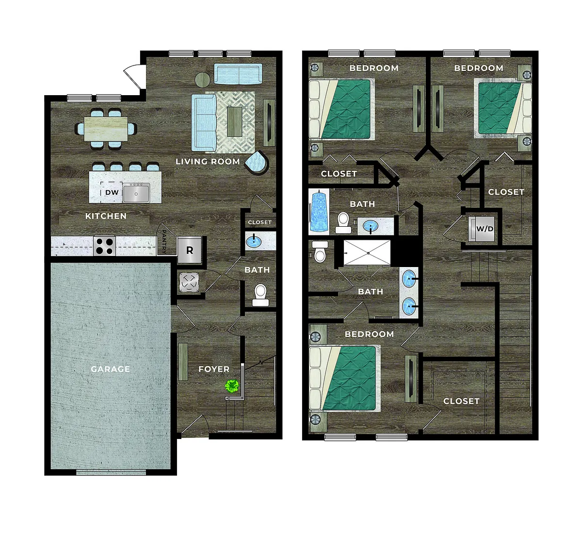 Floor plan TH1