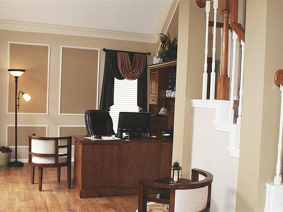 Study of formal living room.