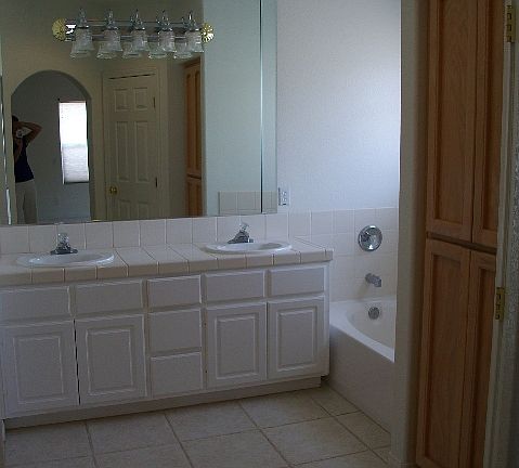 Master bathroom